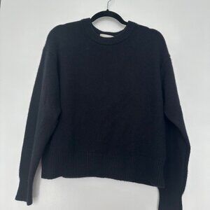 Aritzia Lux Cashmere Maria Sweater, Black